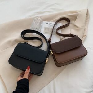 Minimalist Chic Crossbody Bags – Sleek Style in Black & Brown Elegance! mybagify.in