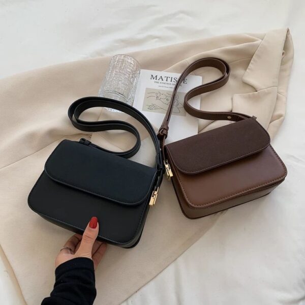 Minimalist Chic Crossbody Bags – Sleek Style in Black & Brown Elegance! mybagify.in